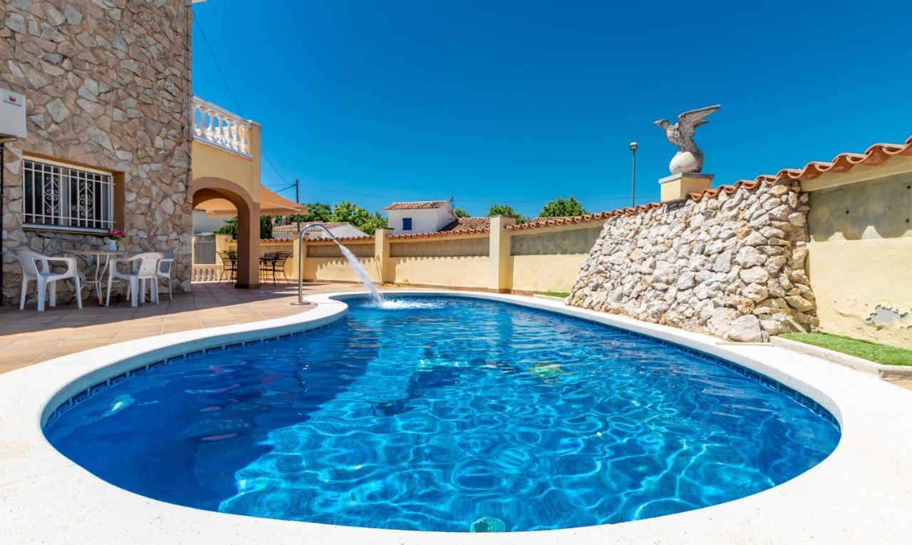 Goldhome - Carlit - Casa 9 Habitaciones, Piscina Privada, Sala De Juegos Empuriabrava Exteriör bild