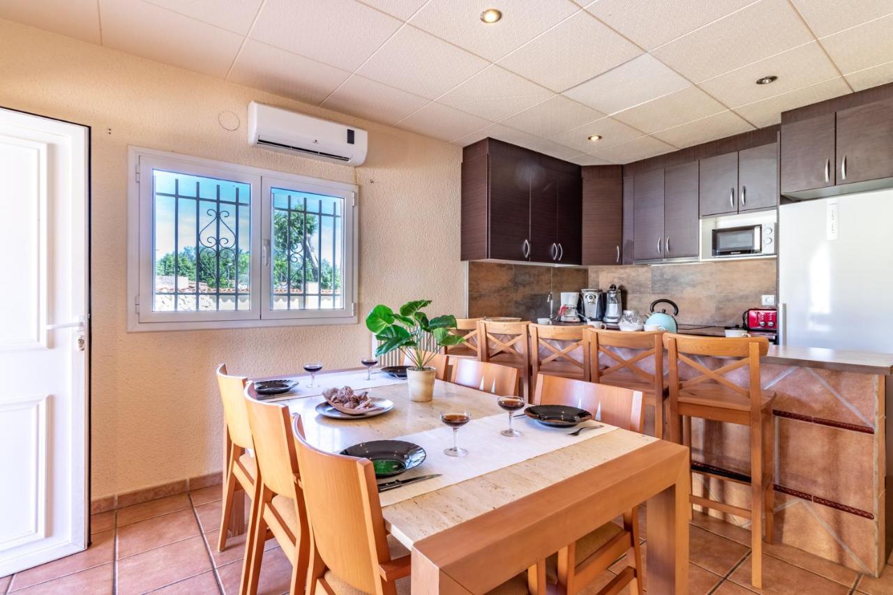 Goldhome - Carlit - Casa 9 Habitaciones, Piscina Privada, Sala De Juegos Empuriabrava Exteriör bild